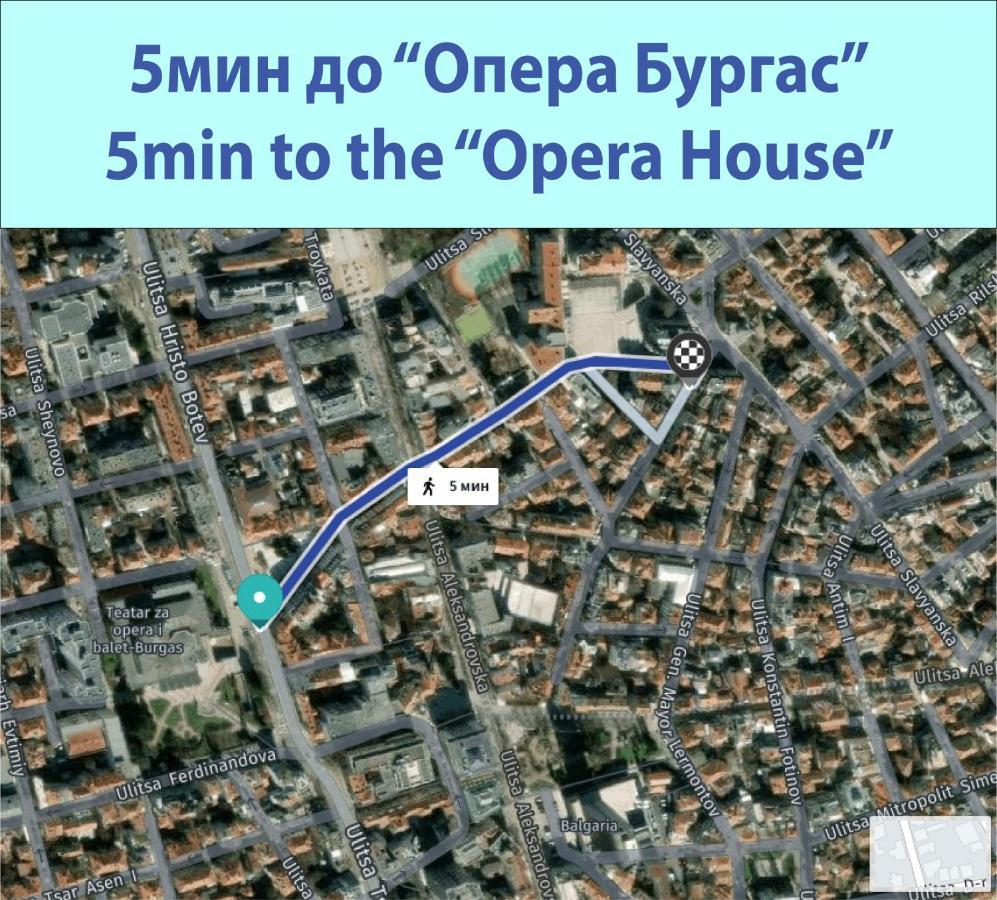 SUPER CENTER - Apart on Kiril&Metodi Square Burgas Esterno foto
