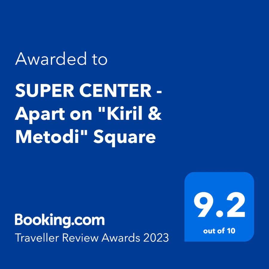 SUPER CENTER - Apart on Kiril&Metodi Square Burgas Esterno foto