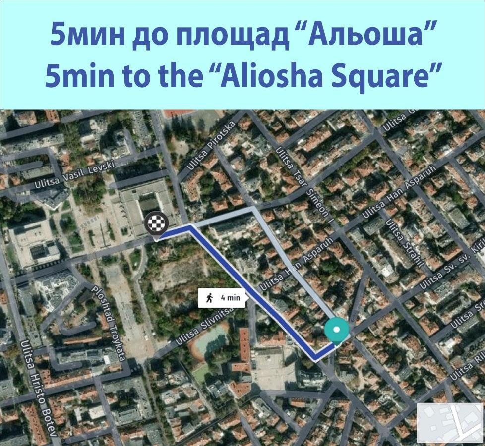 SUPER CENTER - Apart on Kiril&Metodi Square Burgas Esterno foto
